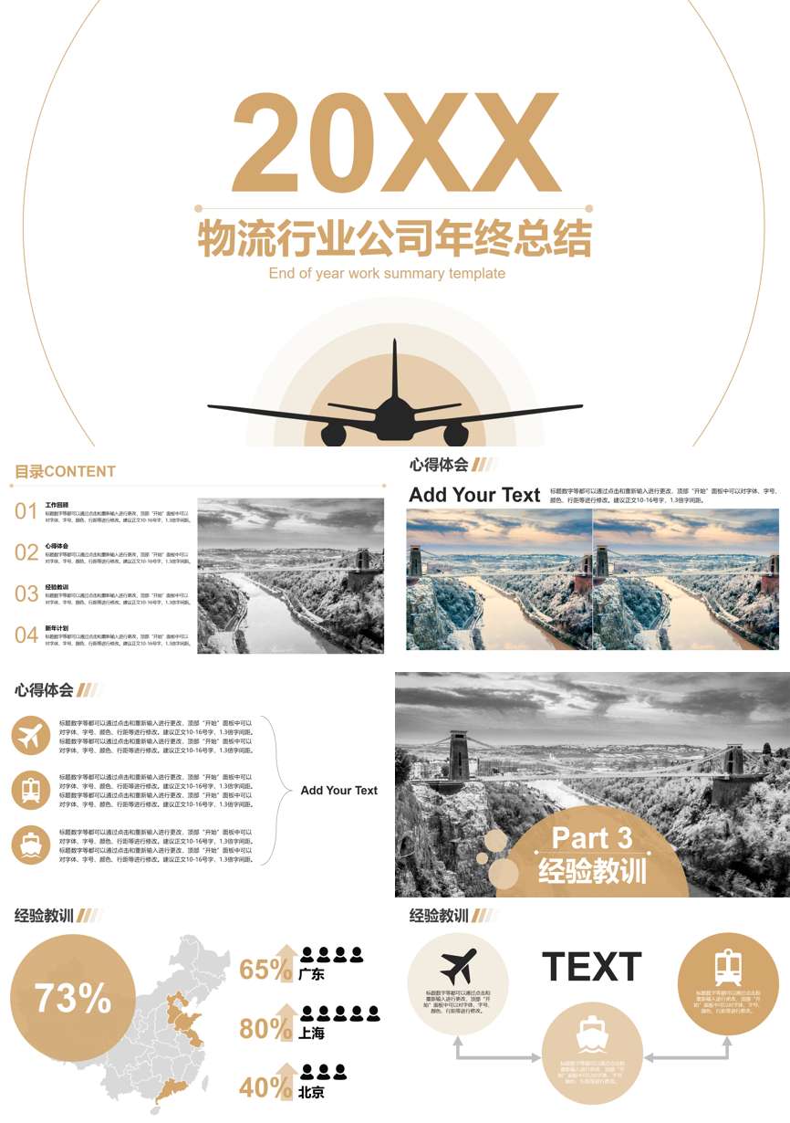 年终总结汇报 (246)年终总结PPT模板